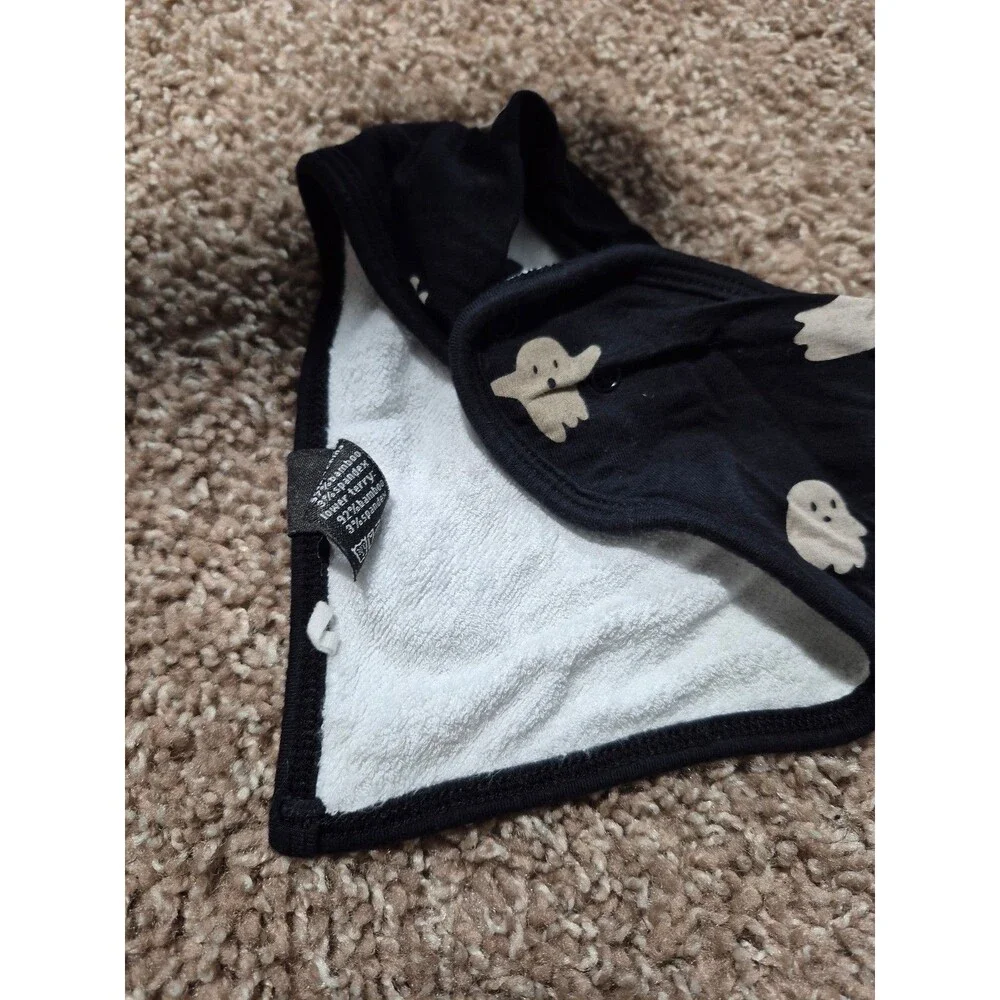Kyte baby bamboo ghost bib Halloween like new